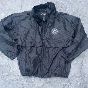 Stormtech Nylon Windbreaker Black  Jacket large